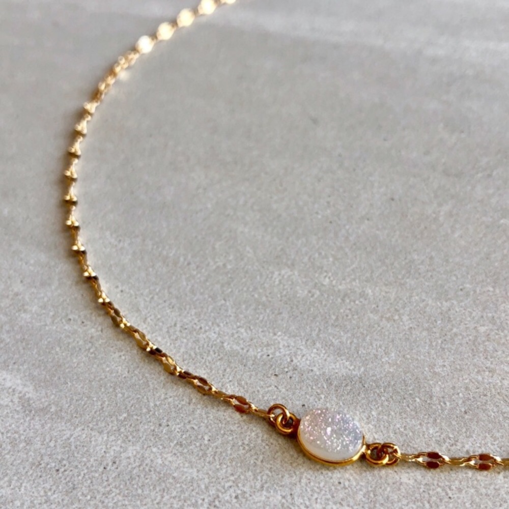 ❗️LAST❗️Gold Druzy Choker - Picture 2 of 6